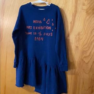 Zara Girl Sweatshirt dress